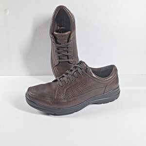 Rockport XCS Mens 7.5 Shoes Shock Absorbing Memory Foam Brown